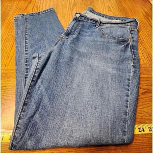 Old Navy Original Skinny Blue Jeans Size 16, Inseam 30"